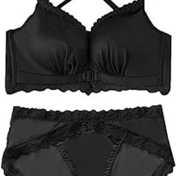 Royal Criss Cross (Padded Non Wired Bra Panty Lingerie Set for Women-image-88