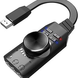 USB 2.0 Sound Card 7.1 3.5Mm 3D O Adapter Micphone Earphone for Laptoppc | Laptop & Desktop Accessories | Sound Cards (External)-17