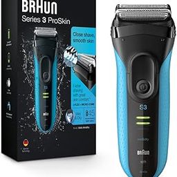 Braun Series 3 Proskin 3040S Wet & Dry Rechargeable Electric Shaver For Men-image-14