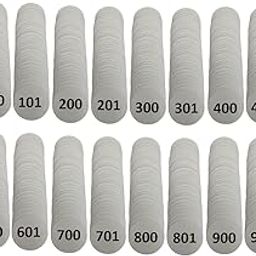 MOREL Embossed 1 to 1000 Numerical Plastic Round Shape Token Coin(31MM) for Shop, Board Games, Stores, House, School ETC.(White Color) (White)-image-6