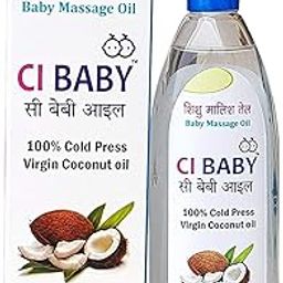 Ci Baby massage Rich Moisture With Coconut Oil & Vitamin E Enriched With Nature's Best Herbs,| Enhances Bone Mineralization Massage Oil For Babies (100 Ml, 0-5 Yrs) (Pack Of 2 200 Ml)-23