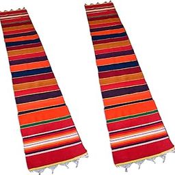 JYOTI HOME ELEGANCE™ Pure Cotton Washable Reversible Dari Patti Dinning Patti Striped Carpet Bhojan/Bhoojan Patti School Patti Satranji Floor Mat Durrie Runner Jamkhana mat | 1×10 ft Pack of 2-17