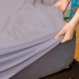 Feelme Mattress Cover Queen Size Waterproof Mattress Protector 100% Waterproof 78x66 inch 6.5X 5.5 feet Grey-image-95