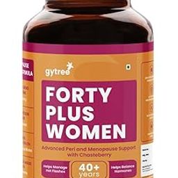 Gytree Menopause Capsule 40+ 50+ Natural Plant-Based Menopause Supplements help Improved Immunity, Hormonal Balance for Menopause Support (60 Capsules)-image-48