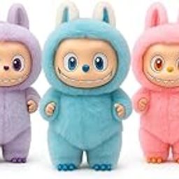 Original Soft Plush Doll Set – Includes Large Stuffed Soft Doll Toy, Mini Keychain & Macaron-Themed Gift Doll Box | Cute Collectible Present Gift for Girls & Toy Lovers-image-1