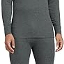 Men's Thermal Set | Antibacterial, Skin Friendly with Superior Heat Retention | Slim Fit Solid Alpine IntelliHeat Thermal Set-image-26