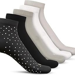 Bamboo Ankle Length Socks for Men and Women | Anti-Odor, Blister-Free, Super Soft, & Breathable | Office, Lounge, Cycling & Running | Pack of 5-image-54