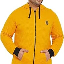 Plus Size Men's Regular Fit Solid Sweatshirt-18