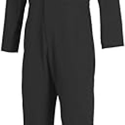 MixStuff Men's Black Full Sleeve Large Coverall (Boiler Suit and Dungaree)-picture-39