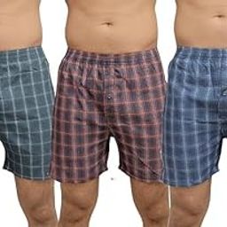 Men's Cotton Classic Regular Fit Boxer Shorts-picture-29