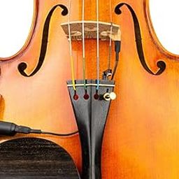 KNA VV-3V Portable Piezo Violin/Viola Pickup With Volume Control - Ebony-image-60