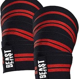 STEIGEN FITNESS-SF Weight Lifting Knee Support Wraps for Squats,Gym, Weight Lifting, Cross fit, Gym Workout-image-84