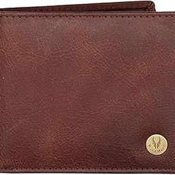 Brown Leather Men's Wallet (WH2052 CRACKLE)-24