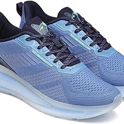 Men POWERPLAY-05 Running and Casual wear Running Shoes with Laces, Lightweight and Comfortable Shoes with Upper mesh Fabric and Crystal Cushion Technology for Men & Boys-90