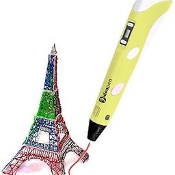 3IDEA Upgraded 3D Pen for Teens, Adults & Creators, for Innovative 3D Printing (Yellow)-image-25