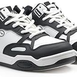 Men VEGAS-11N Stylish Casual Mid Top Sneakers and Trendy Shoes with Laces for Men & Boys | _VEGAS-11N$P-16