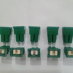 Automotive Female Fuse, 40 Amp, Green, Pack of 10-picture-25