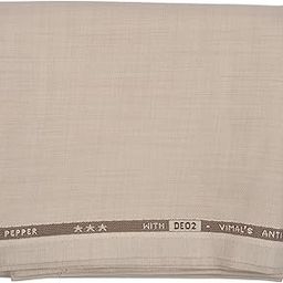 VIMAL Men Poly-Viscose Unstitched Trouser Fabric(Cream,1.3 Meters)-picture-18