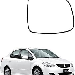 CARIZO ® Right/Driver Side Rear View Mirror Glass Compatible for Maruti Suzuki SX4 (Type-1) 2006-2012-image-69