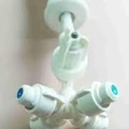 4-Way Water Misting Fogger Head, White Plastic Spray Nozzle PACK OF 5-23