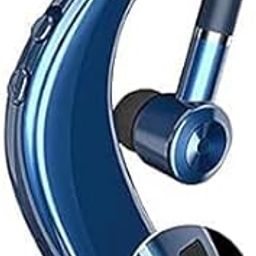 XJOD S1 S109 Wireless Bluetooth 5.0 Single Ear Headset, Sports Earbuds with Mic for Calling and Music, (Blue)-image-27