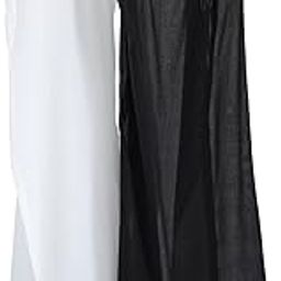 Slips for Women Cotton Combo | Soft & Breathable Layering Essential for Kurtas, Dresses | Perfect for Sheer Fabrics, Chikankari, Embroidered & Pastel Outfits | Black & White-image-37