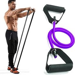 Resistance Band, Toning Tube with D Handle for Exercise Workout, Rubber Band, Resistance Tube for Workout, Toning Tube Resistance Band, Excersice Band, Toning Tube for Exercise-image-15