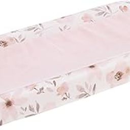 Countryside Floral - Pink, Grey and White Super Soft Changing Pad Cover-image-33