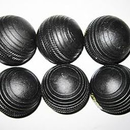 Arnav Rubber Black Cricket Ball - Size: Standard, Diameter: 6 cm (Pack of 6, Black)-image-67