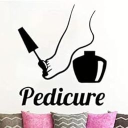 LYOMAN® Wall Vinyl Sticker Beauty Shop Store Decal Barber SPA Salon Hair Nail Pedicure Salon Wall Stickers-image-29