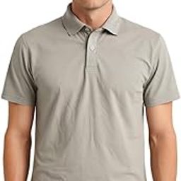 Men's Solid Polo T-Shirt | Soft Cotton Blend | Slim Fit Half Sleeve Collar Tee for Casual, Gym & Office Wear | Breathable Fabric | Stylish Regular Fit Polo Shirt for Men-image-49