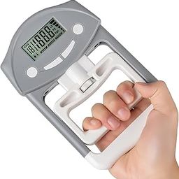 Grip Strength Tester, Electronic Hand Grip Dynamometer, Digital Strength Meter 220 Lbs / 99 Kgs for Sports, School, Office - Grip Strengthener Exerciser Training Gauge-picture-5