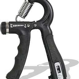 Counter 10KG To 60KG Weight Adjustable Professional Counter Hand Gripper for Men & Women | Counter Hand Grip|Finger Exerciser|Power Gripper|Black Color|-21