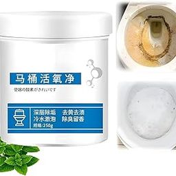 Krivyah ENTERPRISE Oxygen-Boosted Toilet Cleaning Powder with Advanced Stain-Lifting Formula Effortlessly Removes Tough Toilet Stains and Dirt - 250g (1, TOILET CLEANER POWDER)-image-9