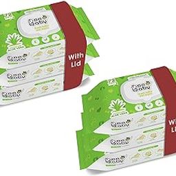 BeeBaby Fresh Baby Wet Wipes with Plastic Lid, Contains Aloe Vera, Vitamin E & Anti - Bacterial ingredients. Ideal for Cleaning & Moisturising Newborn. - 6 Pack of 72 Wipes-image-5