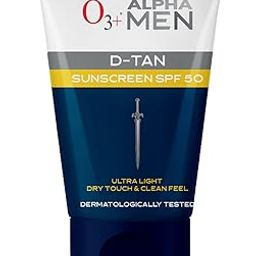 O3+ ALPHA MEN D-TAN Sunscreen SPF 50 50g-32