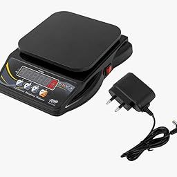 Nac Global Electronic Weighing scale 10kg Kitchen scale Weighing machine Food Weight Machine 10kg for Home Baking Cooking Scale with rechargeable Battery Included 10Kg 1Gm digital weight scale-31