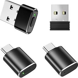 TECHWIBE Mouse Jiggler Combo Pack – Includes USB & Type-C Models with 3 Modes (Jitter/Swipe/Slide), Plug & Play, Undetectable Mouse Movers, Metal Build, No Driver Needed – Keeps PC/Laptop Awake-image-16