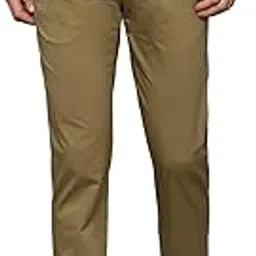 louis philippe Men's Slim Fit Solid Chinos-picture-40