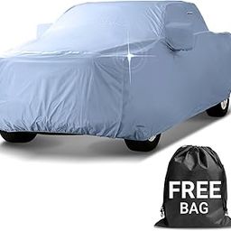 iCarCover 30-Layer Premium Truck Car Cover Waterproof All Weather | Rain Snow UV Sun Hail Protector for Automobiles | Automotive Accessories | Full Exterior Outdoor Cover Fit for Truck (247-251 inch)-image-1