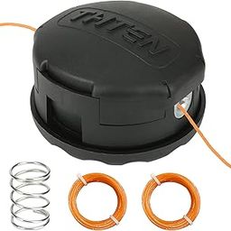 THTEN 99944200907 Trimmer Head for Echo Speed Feed 400 SRM-225 SRM-230 SRM-210 GT225 SRM Model Trimmers Pas210 Pas211 Pas225 Straight Shaft Weed Eater with 0.095" Spool Line and Spring-16