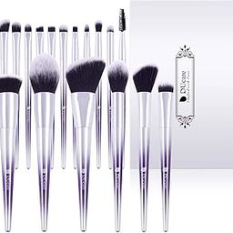 DUCARE Makeup Brushes Set- purple, 17 Pcs-42