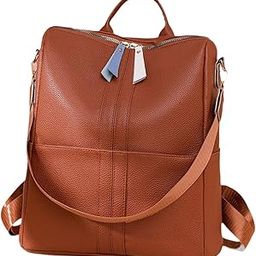 Jazzy Pearls®Backpack Utility Modern Compact Casual PU Leather Purse for Gifts Rvs Go Out Brown|Clothing, Shoes & Accessories | Womens Handbags & Bags| Womens Handbags & Bags|1 Piece Backpack-image-35