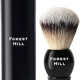 Forest Hill Ashford Premium Shaving Brush For Men, Super Soft Bristles & Ergonomic Design With Brush Holder, Compact & Easy Grip, Ideal For Personal & Professional Salon-image-38