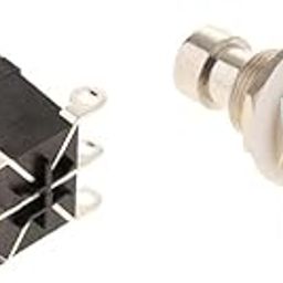 UJEAVETTE 2 Pieces Metal Guitar Effects Pedal Foot Switches Button 6 Pins + 9 Pins-image-20