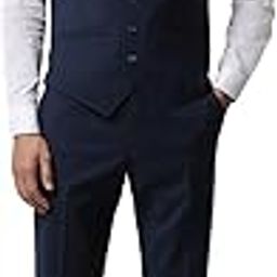 Men's Polyester Blend Three Piece Suit-Dress Set-image-93