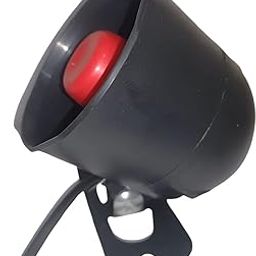 LECCO Silicon Siren 6 Tone Universal Alarm Loudspeaker Electronic Horn Compatible with Car Alarm DC12V 15W 120DB-image-27