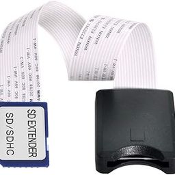 Chenyang charminar Chenyang Standard SD SDHC Memory Card Kit Male to SD Female Extension Soft Flat FPC Cable Extender - 25cm-image-37