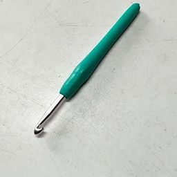 Aluminium Crochet Knitting Needles Hook 5.5mm (Peacock Colour)-21