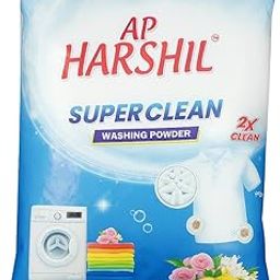 AP Harshil Super Clean Washing Powder – 2X Cleaning Power with Floral Freshness for Bright Soft and Spotless Laundry Results (Pack 1)-image-39